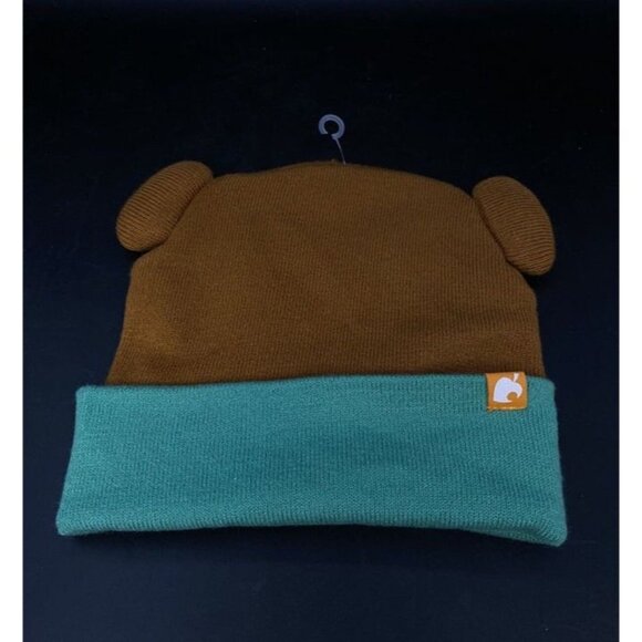 Tom Nook Beanie Winter Hat Knit Cap Animal Crossing Kids Woman’s - Picture 2 of 9